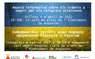 Reunió informativa sobre els tràmits a seguir per als refugiats ucraïnesos