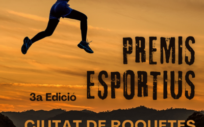 3a edició dels Premis Esportius Ciutat de Roquetes, divendres 16 de desembre al Casal La Ravaleta