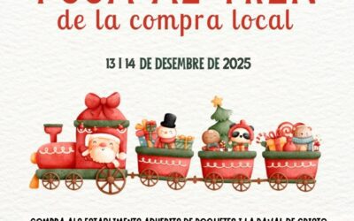 A la Fira de Nadal PUJA AL TREN de la compra local