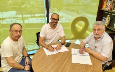 L’Ajuntament de Roquetes signa el conveni de col·laboració amb La Lira Roquetense