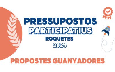 Les propostes guanyadores dels pressupostos participatius 2024