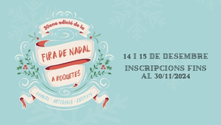 Inscripcions obertes per participar a la Fira de Nadal