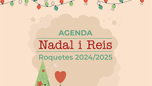 Ja disponible l’agenda de Nadal i Reis de Roquetes!