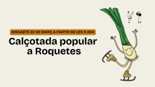 Arriba la calçotada popular a Roquetes!