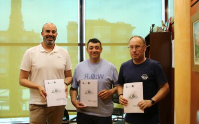 L’Ajuntament signa el conveni anual amb el Patronat de Festes de Roquetes