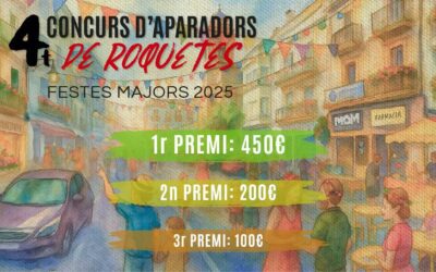 Participa al Concurs d’Aparadors de Festes Majors 2025!