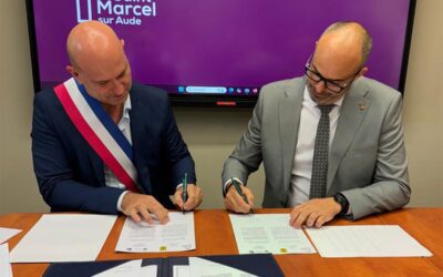 Roquetes completa l’agermanament amb Saint Marcel sur Aude a França