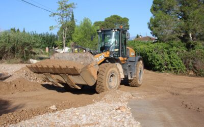 Roquetes intensifica els treballs de reparació de camins després dels aiguats