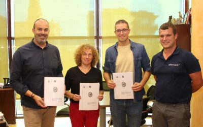 L’Ajuntament renova el conveni amb la Societat de Caçadors La Perdiz Roquetense