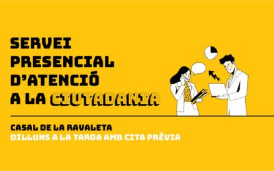 Nova temporada d’atenció descentralitzada als ravaleros i ravaleres