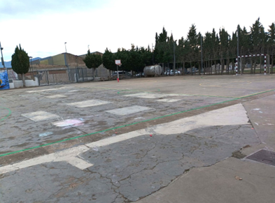 REFORMA DELS PATIS DE ESCOLA RAVAL DE CRISTO