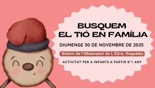 ‘Busquem el tió en família’, a l’Observatori de l’Ebre