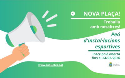 Borsa de treball de peó d’instal·lacions esportives