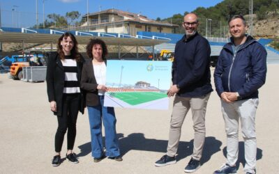 Roquetes entra en la fase final de la remodelació de l’Estadi Municipal