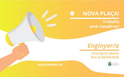 Nova plaça d’enginyer/a