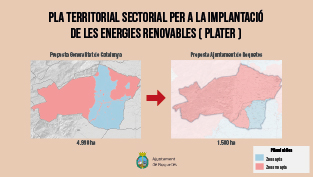 Roquetes presenta al·legacions al PLATER per protegir el territori