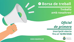 Borsa de treball d’oficial de primera