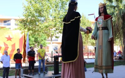La Diada de la senyera i els Gegants de Roquetes