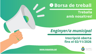 Borsa de treball d’enginyer/a municipal