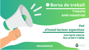 Borsa de treball de peó d’instal·lacions esportives